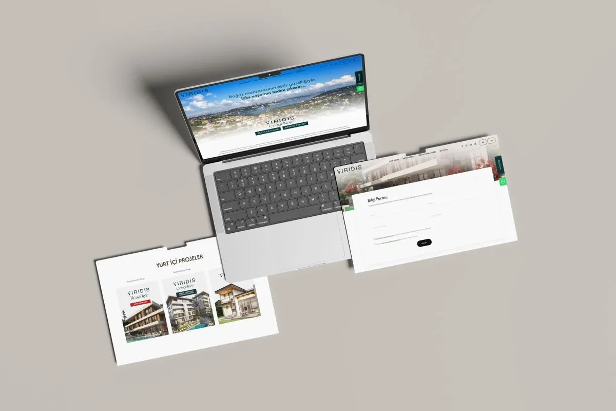 Viridis Kurumsal Web Sitesi Web Tasarım ve Yazılım