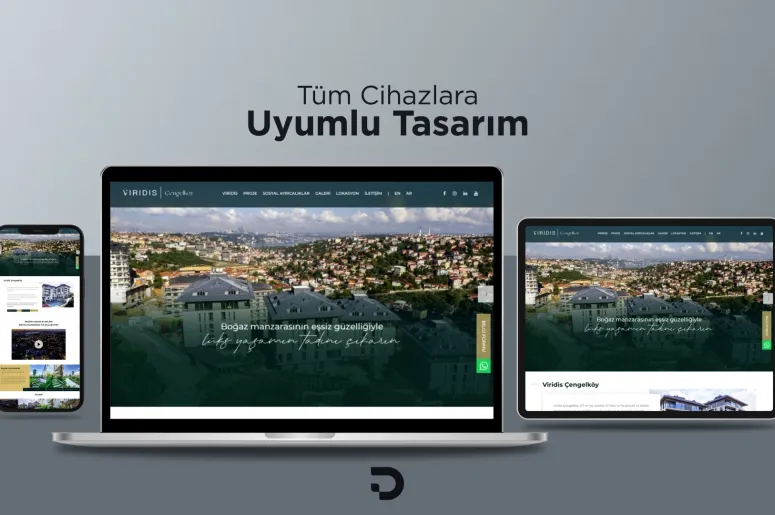 Viridis Çengelköy Proje Web Sitesi Web Sitesi