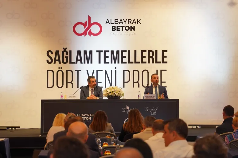 Albayrak Beton Basın Lansmanı Etkinlik Çekimi
